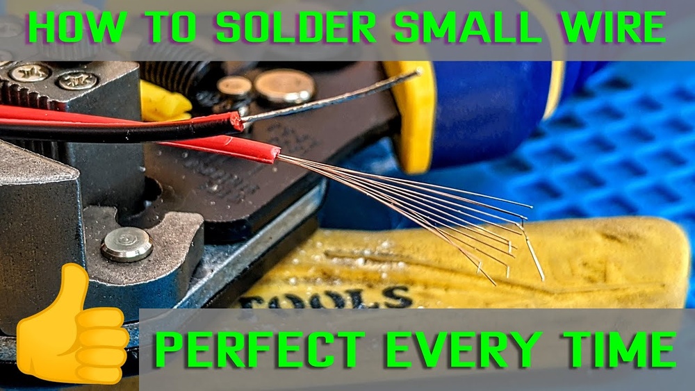 Best Way to Solder Small Wires