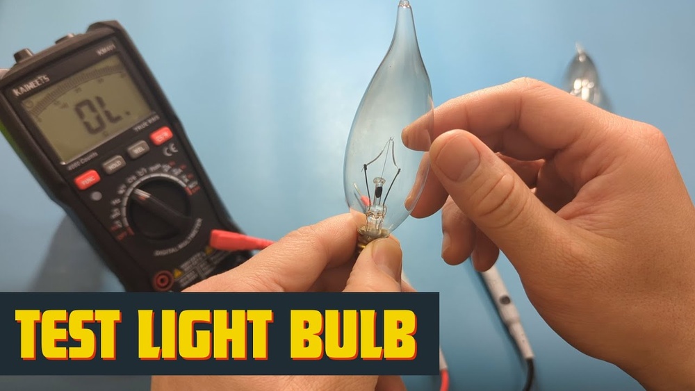 How to Check a Bulb With a Multimeter