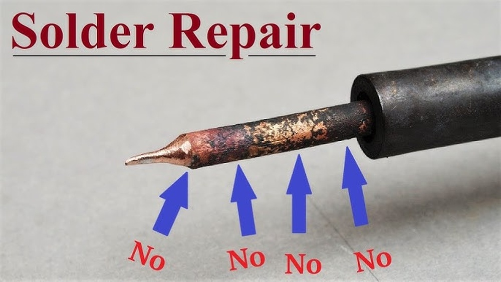 How to Fix Soldering Iron Not Sticking