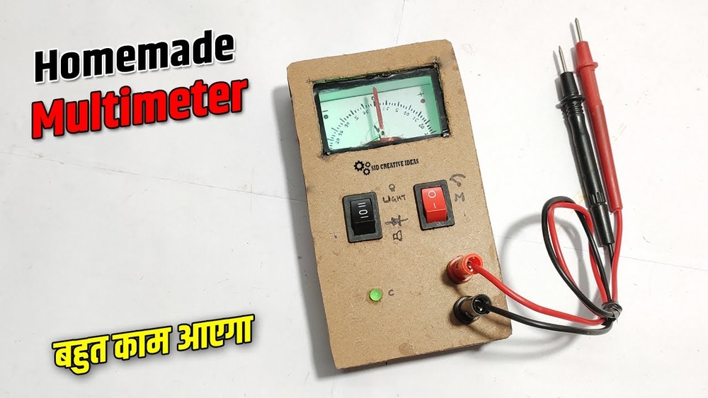 How to Make Multimeter at Home Easy