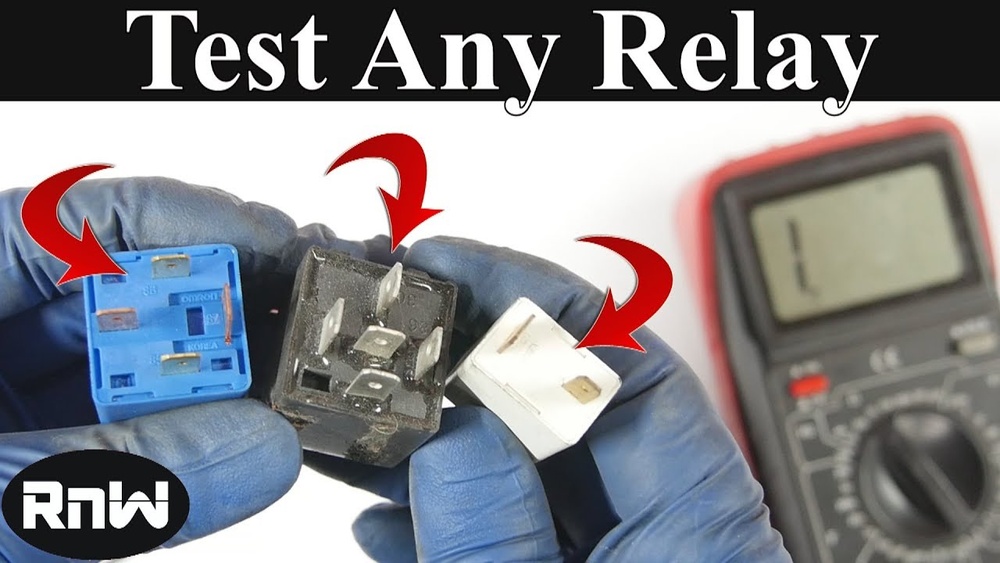 How to Test a 5 Pin Relay With a Multimeter
